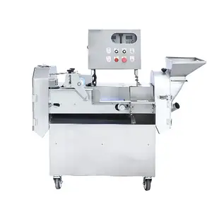 IT-VC1 800 Kg/giờ Rau Công Nghiệp Máy Cắt Rau Và Trái Cây Chế Biến Dòng Rau Cutter Slicer Dicer