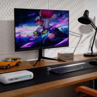Moniteur de jeu 23,8 pouces FHD 144Hz avec dalle VA CSOT pour l'e-sport, affichage HDR à réponse rapide, OEM ODM