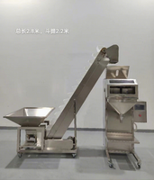 Machine de pesage et de remplissage semi-automatique pour café moulu 3 kg, avec peseuse linéaire 2/4 et distributeur de granulés à canaux vibrants