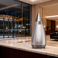 Diffuseur d'aromathérapie domestique en métal haut de gamme, pour comptoir, parfum spécifique aux hôtels, pulvérisation automatique, télécommande