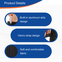 YR-630-1 Orthèse de soutien du mollet pour adulte, réglable, respirante, soulagement de la douleur, fermeture auto-agrippante pour stabilisation des blessures - Vente en gros