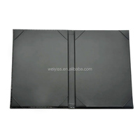 Tempat Menu Kulit Buaya Terbaru Model Lipat Tiga 4 Panel Langsung dari Pabrik