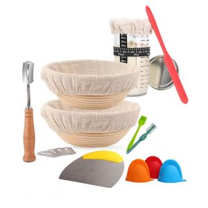 Yeast Bread Starter Kit <b>Silicone</b> Strip Bread Basket Kit Scraper Used for Bread Dough <b>Baking</b> Cake Frosting Basket Kit - Product Image 3