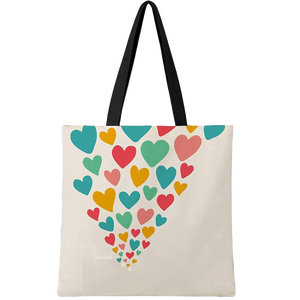 <b>Large</b> Tote <b>Canvas</b> <b>Bag</b> with Nice Printing High Quality Product Manufactured in India West Bengal - Product Image 1