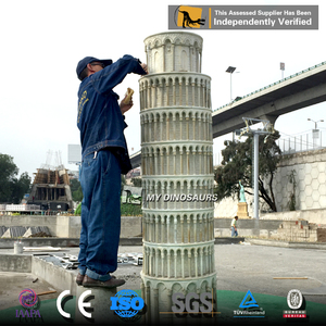 Edificio en miniatura de tamaño mini MYDINO Torre inclinada italiana de Pisa - Product Image 4