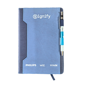 Tùy chỉnh A5 sinh thái tái chế PU Túi da máy tính xách tay B6 A6 công ty Quà Tặng văn phòng văn phòng phẩm chương trình nghị sự tạp Chí cho tùy biến - Product Image 3