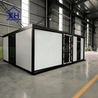 XH Conteneur Extensible Moderne de 40 pieds, Villa Préfabriquée en Acier de 20 pieds, Écologique et Portable, pour Jardin, Extérieur, Salle de Sport, Studio