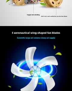 Nuevo ventilador de pie recargable de alta gama y alta calidad, solar, de corriente alterna y continua, con luz LED y control remoto. - Product Image 4