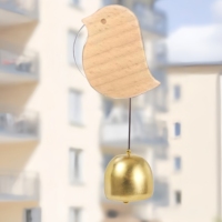 Carillon de dopamine de vente chaude avec des tons de laiton système de notification de location de forme animale pour la cloison de séparation de cabine de bureau