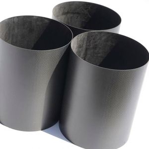 Cilindro de Fibra de Carbono Mate 3K, Alta Resistencia, Ligero, Tubería Industrial - Product Image 2