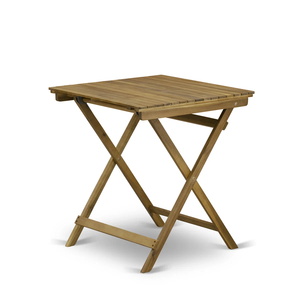 Set Bistrot Pieghevole in Legno di Acacia, 3 Pezzi, Tavolo e Sedie <span class=keywords><strong>da</strong></span> Esterno per <span class=keywords><strong>Balcone</strong></span>, Giardino, Portico, Salvaspazio, Resistente alle Intemperie - Product Image 5
