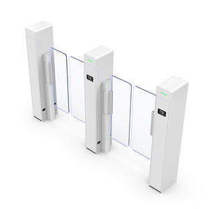 Tốc độ cao Tự động Swing Barrier Gate với RFID QR mã & Nhận dạng khuôn mặt kiểm soát truy cập hệ thống cửa quay - Product Image 1