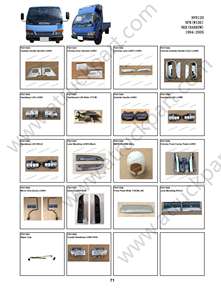 แผงหน้ารถพวงมาลัยขวา แคบ 145 ซม. สำหรับรถบรรทุก <span class=keywords><strong>ISUZU</strong></span> <span class=keywords><strong>NPR</strong></span> <span class=keywords><strong>120</strong></span> 100P อะไหล่ตัวถังรถ - Product Image 4