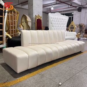 Sofá seccional modular italiano de terciopelo de nuevo estilo, color personalizado, para bodas, para novios. - Product Image 6