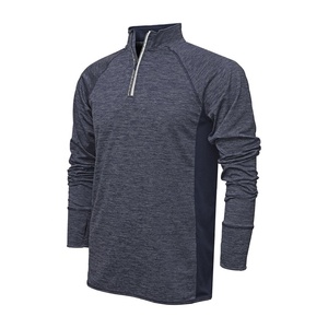 Sweat-shirt en molleton respirant et écologique à manches longues et fermeture éclair quart de tour, coupe régulière, style décontracté pour homme, idéal pour l'hiver – Meilleure vente - Product Image 4