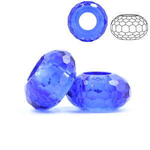 Cuentas espaciadoras de vidrio facetado Zhubi 8X14mm <span class=keywords><strong>para</strong></span> la fabricación de joyas, cuentas sueltas de cristal Rondelle planas <span class=keywords><strong>para</strong></span> pulsera, accesorios DIY - Product Image 4