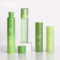 Récipient d'emballage cosmétique personnalisé 80 100 120ml bouteille de pulvérisation de brouillard corporel de crème solaire faciale vide en plastique PET de luxe
