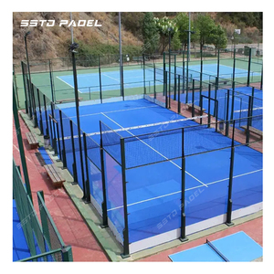 SSTD Classic Hot <span class=keywords><strong>Padel</strong></span> Court para <span class=keywords><strong>Padel</strong></span> Tennis Court Juego Canchas de <span class=keywords><strong>Padel</strong></span> para interiores y exteriores Cancha De <span class=keywords><strong>Padel</strong></span> con postes de esquina - Product Image 2