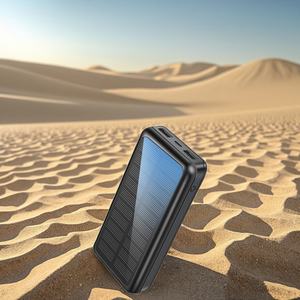 Banco de Energía Portátil Multifuncional con Carga Solar Rápida, Gran Capacidad de 30000 mAh, para Camping y Emergencias - Product Image 6