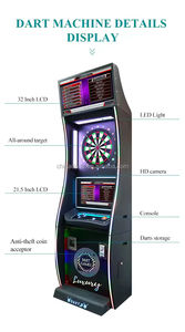 YuLong X7 Stand Arcade-Double-Screen Redemption Multiple Players Amusement China <b>Dart</b> Machine with Canadian Bill Reader Alloy - Product Image 3