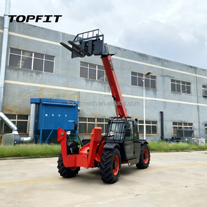 TOPFIT Telehandler TR750 Telescopic Arm Yuchai 91KW Diesel Engine Wheel Loader High Efficiency 1.5m³ Bucket - Product Image 4