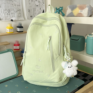 Summer New Style lightweight large capacity Fresh and Cute fashionable breathable plaid Other <b>Backpacks</b> - Product Image 6