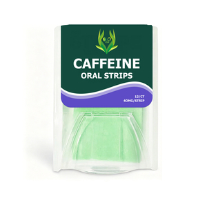 Tiras Orales con Cafeína DIM, Contienen 40 mg de Cafeína, Impulso de Energía, Aliento Fresco a Menta, Tiras Orales Refrescantes para Adultos - Product Image 1