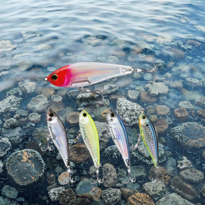 Señuelos de Pesca Vibratorios Luminosos de 9cm y 28g, Cebo Artificial Duro VIB, Impresos en ABS, para Pesca en Barco en el Océano, Venta al Por Mayor - Product Image 2