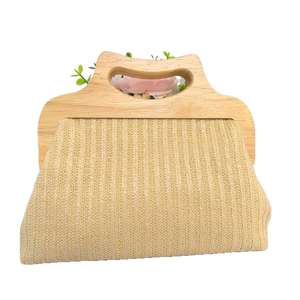 DAQI Cross-border New Fashion Stylish All-match Personalized Shoulder <b>Crossbody</b> <b>Bag</b> <b>Small</b> Square 26*7*22cm Cotton Linen Snap - Product Image 5