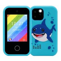 Téléphone portable éducatif à écran tactile, machine d'apprentissage précoce, console de jeux photo et vidéo, cadeau pour enfants, appareil photo