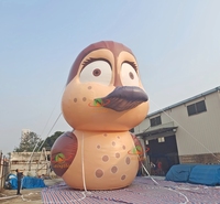 Canard gonflable géant personnalisé en PVC et tissu Oxford Taraulin, impression numérique, certification CE/TUV pour le divertissement sportif