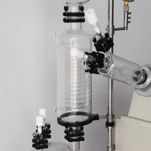 High Vacuum Herb Essential Oil Steam Distiller Glass Rotovap Rotary Evaporator Price