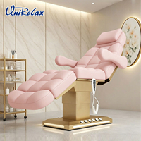 Fauteuil de Soin Électrique Professionnel en Cuir PU Large et Confortable pour Salon de Beauté, Tatouage, Soins du Visage et Extensions de Cils – Fournisseur Direct Usine