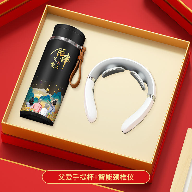 Black Companion Handheld Cup Massager Gift Set