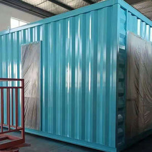 Casa Prefabricada de Lujo de 40 pies <span class=keywords><strong>en</strong></span> República <span class=keywords><strong>Dominicana</strong></span>, Casa Contenedor <span class=keywords><strong>en</strong></span> Paquete Plano, Material de Acero y Madera, <span class=keywords><strong>Apartamentos</strong></span> Hechos con Panel Sándwich - Product Image 5