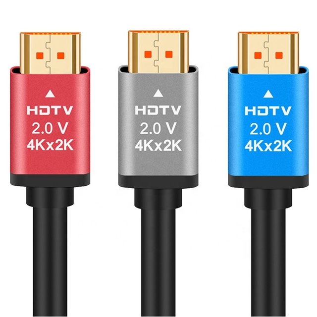 HDMI Male to Male 2.0 Cable OEM Support 3D 4K High Speed HDMI Cable 4K/2160P UHD