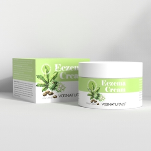 Crema de eccema de etiqueta privada OEM y ODM, crema corporal hidratante para el cuidado de la piel para la piel seca que pica - Product Image 1