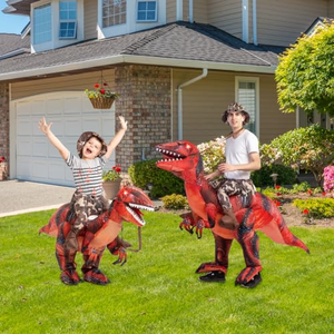 Disfraz <span class=keywords><strong>de</strong></span> Dinosaurio Inflable Unisex <span class=keywords><strong>de</strong></span> Poliéster, Divertido Disfraz <span class=keywords><strong>de</strong></span> Mascota para Niños, Halloween, Navidad, Estilo Anime, Fiesta - Product Image 1
