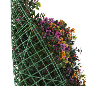 Skyjade 6 pièces minimaliste panneau mural artificiel buis arbustes 50cm plastique écran de confidentialité extérieur couloir fleurs <span class=keywords><strong>haie</strong></span> - Product Image 6