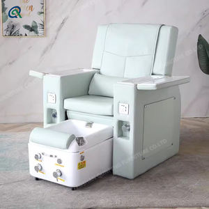 Qunpeng meubles de luxe moderne pas de <span class=keywords><strong>plomberie</strong></span> Portable canapé Massage des pieds Spa manucure pédicure chaise - Product Image 1