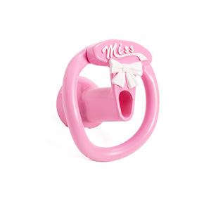 Serie Miss: Dispositivo di Castità Maschile in Resina Leggera, Gabbia per Pene in Plastica con Anello, Giocattoli Sessuali per Uomini - Product Image 5