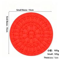 Tapis de léchage en silicone pour animaux de compagnie avec ventouses, pour une alimentation lente et anti-étouffement, pour chiens et chats, accessoires pour animaux