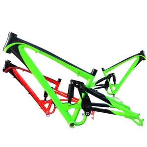 Kalosse Full Suspension Strand Fietsframe Aluminium 26*4.8Inch Vet Fiets Frame