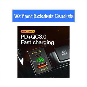Chargeur de <span class=keywords><strong>voiture</strong></span> en gros avec ports USB-C et USB-A QC3.0 12-24V 2 ports pour téléphone portable - Product Image 3
