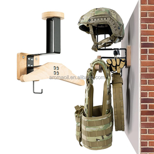 Support de casque de moto support de veste support de plaque support de plaque organisateur d'affichage équipement tactique support mural - Product Image 1