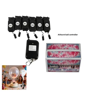 جهاز تحكم لتفجير البالونات مكون من 8 قطع مع جهازي تحكم عن بعد محمول للفعاليات الخارجية - Product Image 1