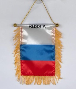 Venta Directa de Fábrica, Bandera de Haití para Espejo Retrovisor de Automóvil, Mini Bandera Haitiana - Product Image 4