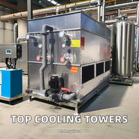 Torre de Enfriamiento Cerrada de Tipo Condensador Evaporativo de Ahorro de Agua Industrial de Nuevo Diseño 2026