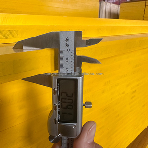 Panneau de coffrage réutilisable en bois de pin et épicéa WBP, 3 plis, jaune, pour la construction de murs en béton, dalles et colonnes - Product Image 3