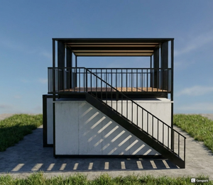 Maison miniature unique du Japon, maison portable, maison à deux étages, design de maison mobile, maisons mobiles fabriquées en Chine pour l'<span class=keywords><strong>Italie</strong></span>, maison conteneur - Product Image 2